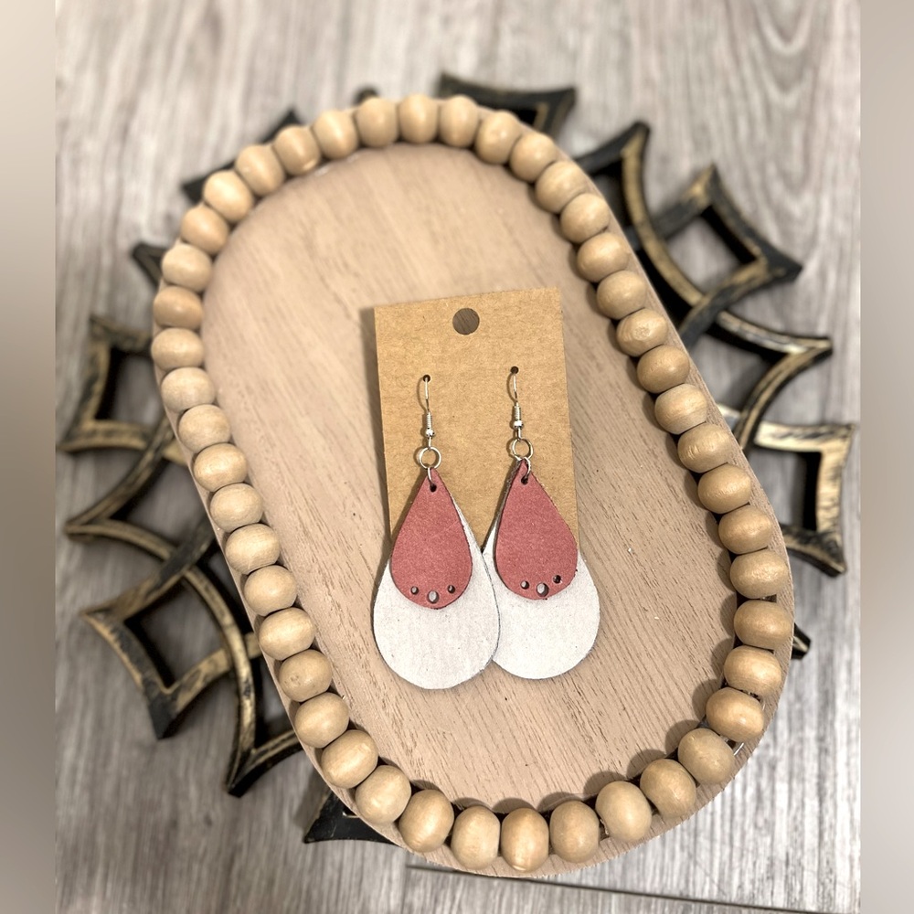 Genuine Leather Earrings